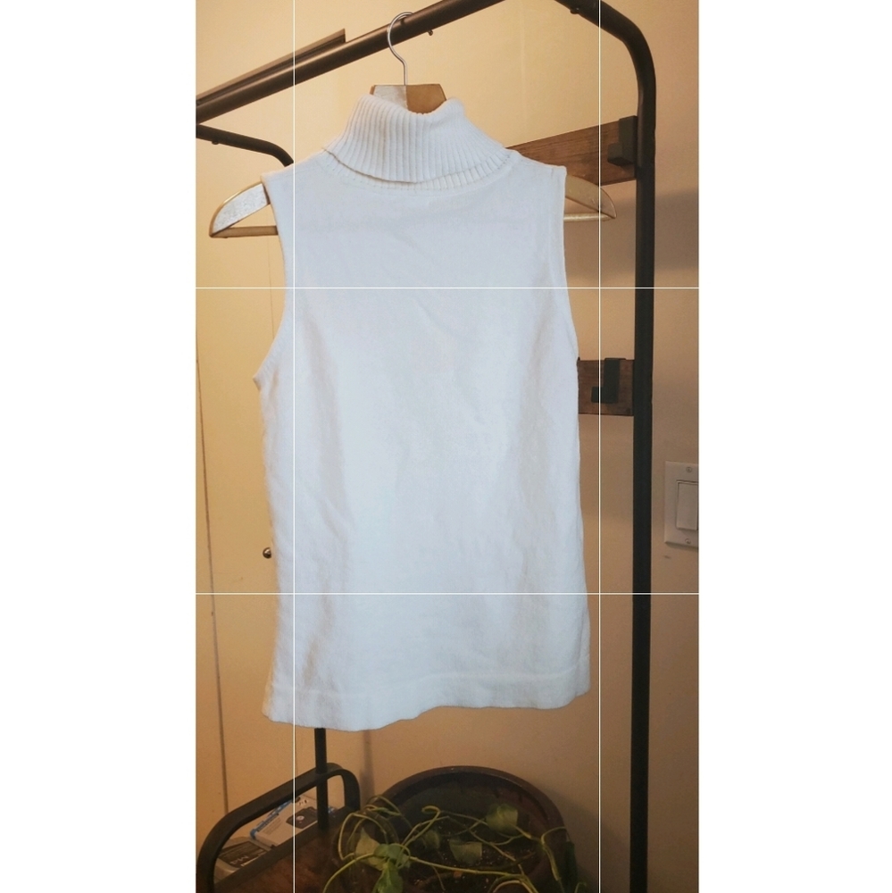 J Crew Sleeveless Turtleneck